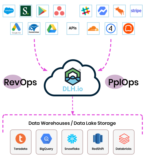 DLH.io Data Flow RevOps PplOps